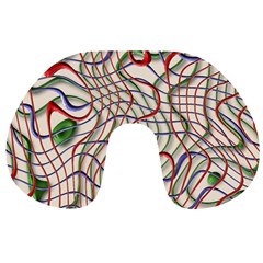 Ribbon Chaos 2 Travel Neck Pillows by ImpressiveMoments