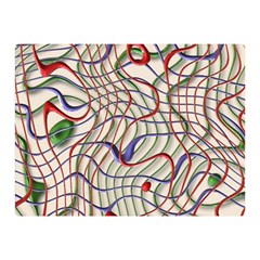 Ribbon Chaos 2 Double Sided Flano Blanket (mini) 