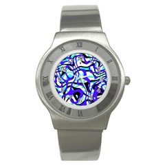 Ribbon Chaos Ocean Stainless Steel Watches by ImpressiveMoments