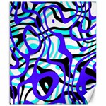 Ribbon Chaos Ocean Canvas 8  x 10  8.15 x9.66  Canvas - 1