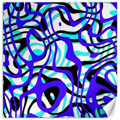 Ribbon Chaos Ocean Canvas 12  X 12  