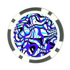 Ribbon Chaos Ocean Poker Chip Card Guards