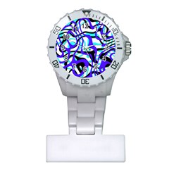 Ribbon Chaos Ocean Nurses Watches