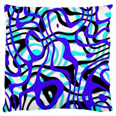 Ribbon Chaos Ocean Standard Flano Cushion Cases (one Side) 