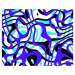 Ribbon Chaos Ocean Double Sided Flano Blanket (Medium)  60 x50  Blanket Front