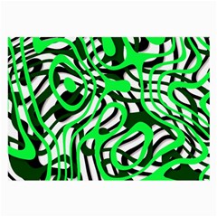 Ribbon Chaos Green Large Glasses Cloth