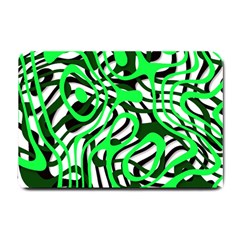 Ribbon Chaos Green Small Doormat 