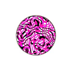 Ribbon Chaos Pink Hat Clip Ball Marker