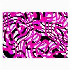 Ribbon Chaos Pink Large Glasses Cloth