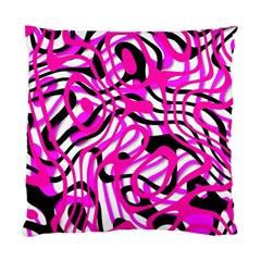 Ribbon Chaos Pink Standard Cushion Case (one Side) 