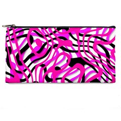 Ribbon Chaos Pink Pencil Cases