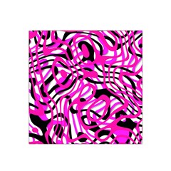 Ribbon Chaos Pink Satin Bandana Scarf