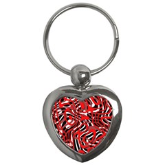 Ribbon Chaos Red Key Chains (heart)  by ImpressiveMoments