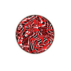 Ribbon Chaos Red Hat Clip Ball Marker (4 Pack)