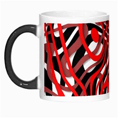 Ribbon Chaos Red Morph Mugs