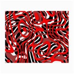 Ribbon Chaos Red Small Glasses Cloth (2-Side) Front