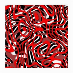 Ribbon Chaos Red Medium Glasses Cloth (2-side)