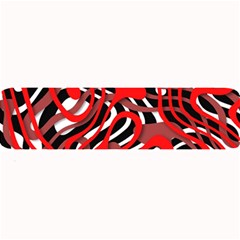 Ribbon Chaos Red Large Bar Mats