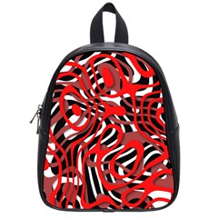 Ribbon Chaos Red School Bags (small)  by ImpressiveMoments