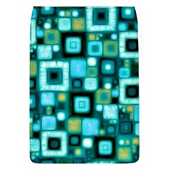 Teal Squares Flap Covers (l) 