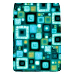 Teal Squares Flap Covers (s) 