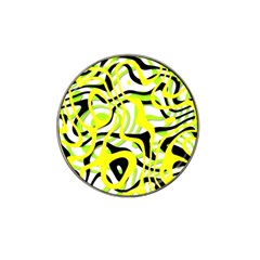 Ribbon Chaos Yellow Hat Clip Ball Marker