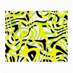 Ribbon Chaos Yellow Small Glasses Cloth (2-side)