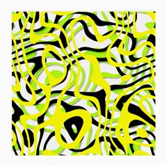 Ribbon Chaos Yellow Medium Glasses Cloth (2-side)