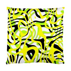 Ribbon Chaos Yellow Standard Cushion Cases (two Sides) 