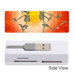 Dancing For Christmas, Funny Skeletons Memory Card Reader (stick) 