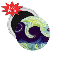 Abstract Ocean Waves 2 25  Magnets (100 Pack) 