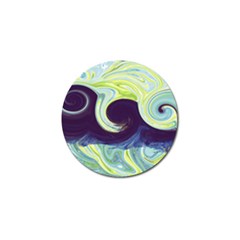 Abstract Ocean Waves Golf Ball Marker (10 Pack)