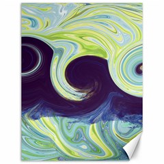 Abstract Ocean Waves Canvas 12  X 16  