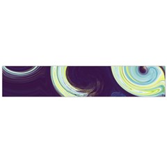 Abstract Ocean Waves Flano Scarf (large) 