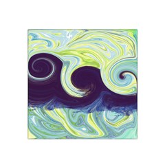 Abstract Ocean Waves Satin Bandana Scarf