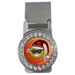 Funny Christmas Smiley With Sunglasses Money Clips (CZ) 