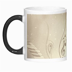 Music, Piano With Clef On Soft Background Morph Mugs