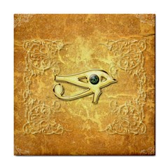 The All Seeing Eye With Eye Made Of Diamond Tile Coasters by FantasyWorld7