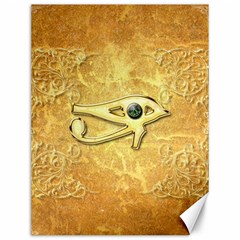 The All Seeing Eye With Eye Made Of Diamond Canvas 12  X 16   by FantasyWorld7