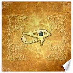 The All Seeing Eye With Eye Made Of Diamond Canvas 16  X 16   by FantasyWorld7