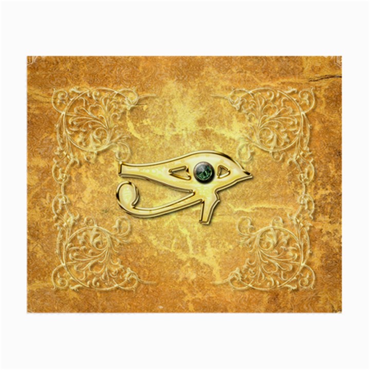 The All Seeing Eye With Eye Made Of Diamond Small Glasses Cloth (2-Side)