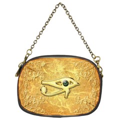 The All Seeing Eye With Eye Made Of Diamond Chain Purses (two Sides)  by FantasyWorld7