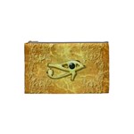 The All Seeing Eye With Eye Made Of Diamond Cosmetic Bag (Small)  Front