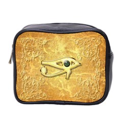 The All Seeing Eye With Eye Made Of Diamond Mini Toiletries Bag 2-side by FantasyWorld7