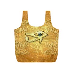 The All Seeing Eye With Eye Made Of Diamond Full Print Recycle Bags (s) 