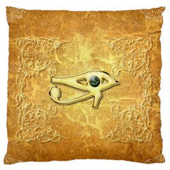 The All Seeing Eye With Eye Made Of Diamond Standard Flano Cushion Cases (one Side)  by FantasyWorld7