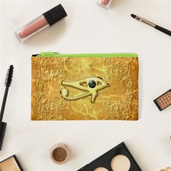 The All Seeing Eye With Eye Made Of Diamond Cosmetic Bag (xs)