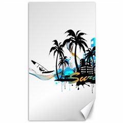 Surfing Canvas 40  X 72  