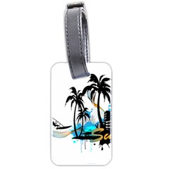 Surfing Luggage Tags (two Sides)