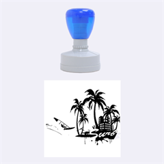 Surfing Rubber Round Stamps (medium)